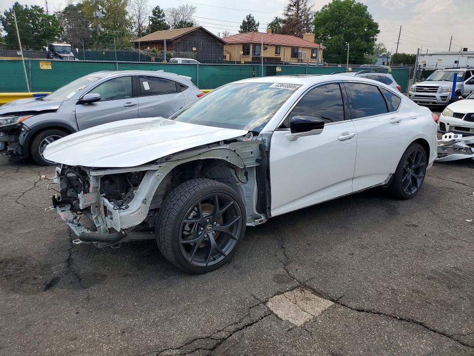 ACURA TLX 2021 with VIN 19UUB6F63MA011506 - Photo from auction