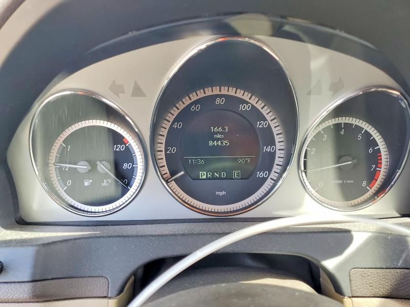 Photo 9 from auction – 2011 MERCEDES-BENZ C with VIN WDDGF5EB8BA476763