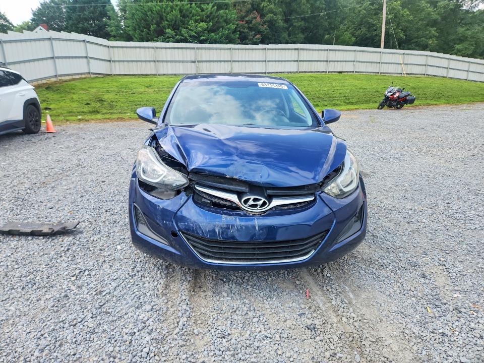Photo 5 from auction – 2016 HYUNDAI ELANTRA with VIN 5NPDH4AE6GH779283