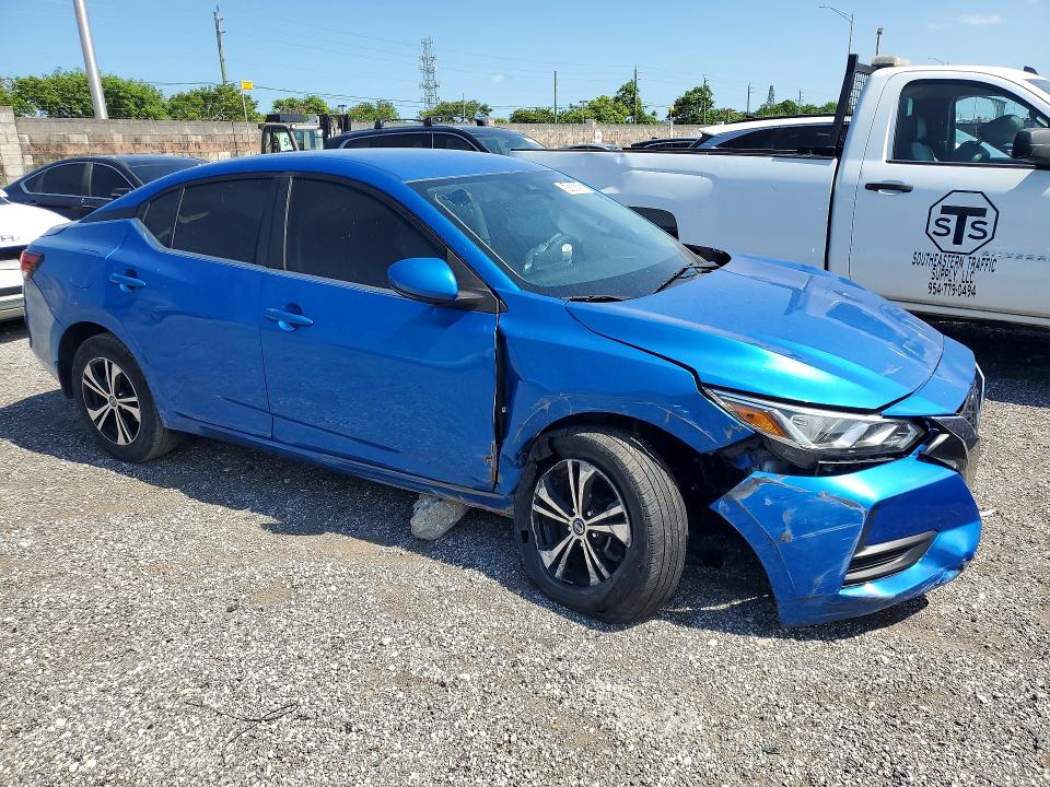 Photo 4 from auction – 2020 NISSAN SENTRA with VIN 3N1AB8CV5LY237309