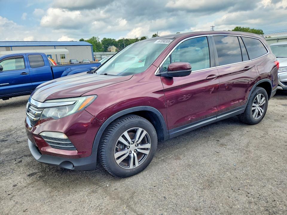 HONDA PILOT 2016 with VIN 5FNYF6H83GB009639 - Photo from auction