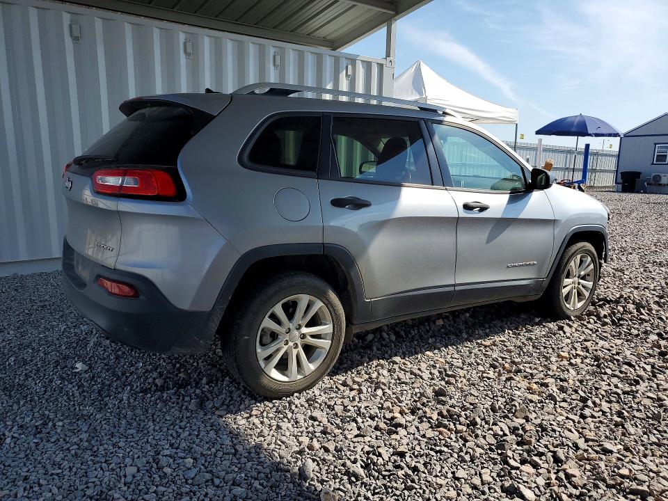 Photo 3 from auction – 2015 JEEP CHEROKEE with VIN 1C4PJLAB4FW731811