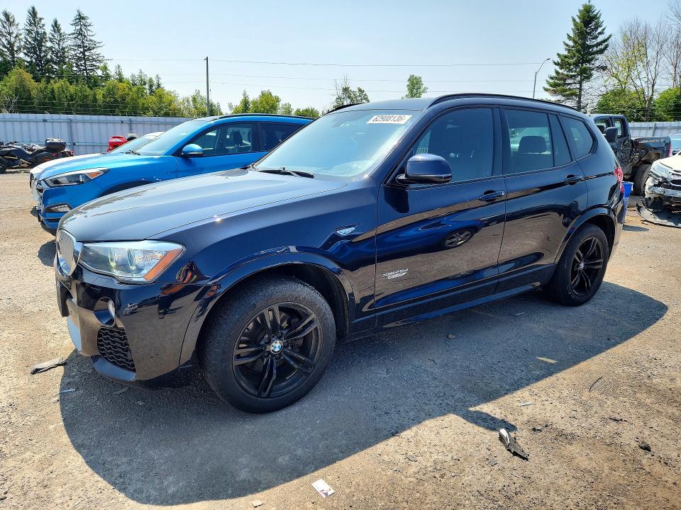 BMW X3 2016 with VIN 5UXWY3C53G0F84367 - Photo from auction
