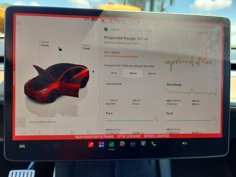 Снимка 9 от търг – 2023 TESLA MODEL  Y с VIN 7SAYGDEF9PF978465