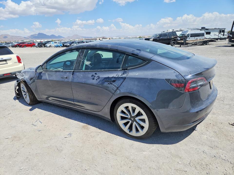 Снимка 2 от търг – 2022 TESLA MODEL 3 с VIN 5YJ3E1EB5NF110050