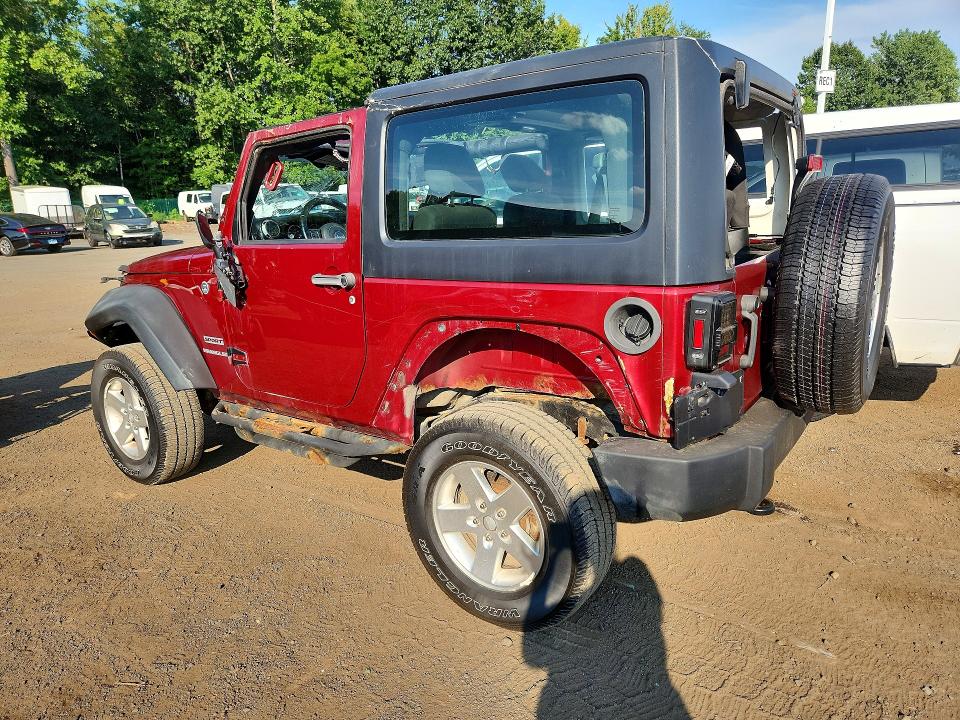 Photo 2 from auction – 2012 JEEP WRANGLER with VIN 1C4AJWAGXCL263261