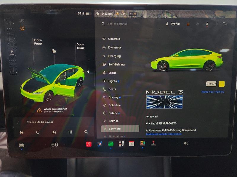 Foto 9 de la subasta – 2024 TESLA MODEL 3 con VIN 5YJ3E1ET3RF900770