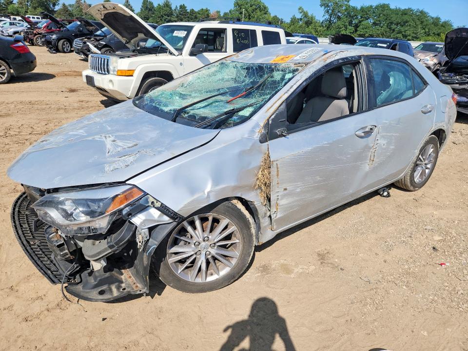 TOYOTA COROLLA 2015 with VIN 2T1BURHE1FC272086 - Photo from auction