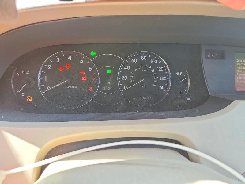 Photo 9 from auction – 2008 TOYOTA AVALON with VIN 4T1BK36B18U266026