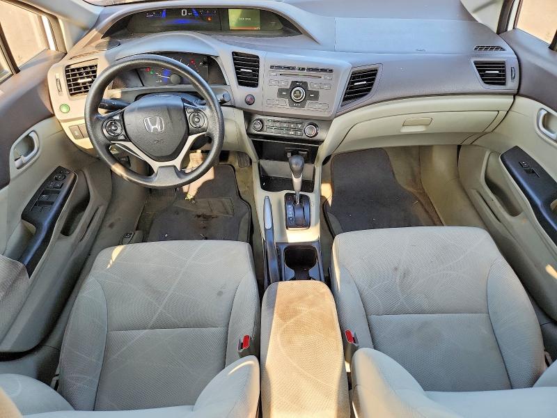 Photo 8 from auction – 2012 HONDA CIVIC with VIN 19XFB2F58CE103438