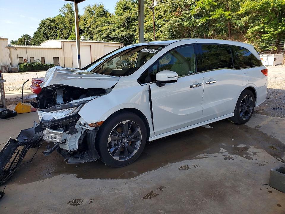 Photo 1 from auction – 2022 HONDA ODYSSEY with VIN 5FNRL6H97NB017584