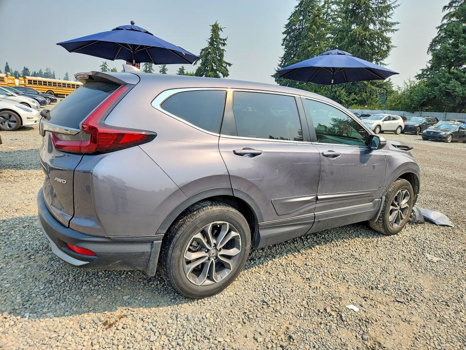 Photo 3 from auction – 2022 HONDA CR-V with VIN 7FARW2H56NE037925