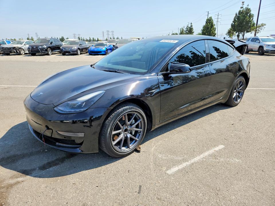 Photo 1 from auction – 2022 TESLA MODEL 3 with VIN 5YJ3E1EA6NF287553