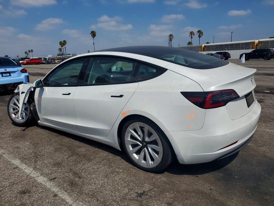 Photo 2 from auction – 2022 TESLA MODEL 3 with VIN 5YJ3E1EB7NF265344