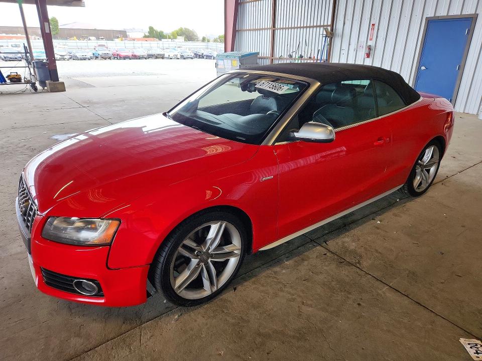 AUDI S5 2012 with VIN WAUCGAFH4CN003063 - Photo from auction