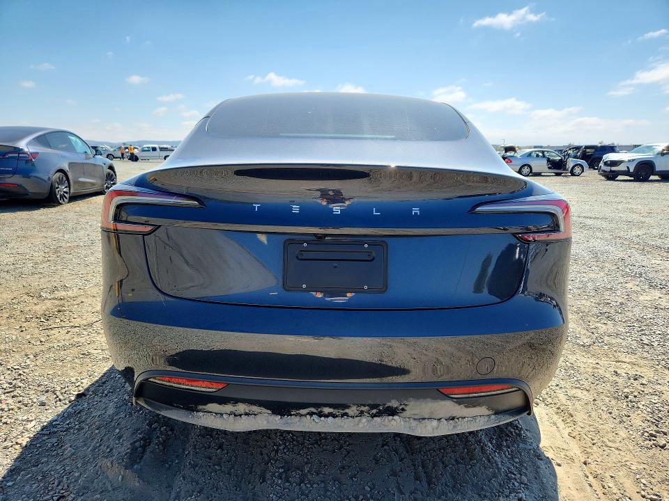 Photo 6 from auction – 2025 TESLA MODEL 3 with VIN 5YJ3E1EA2SF058508