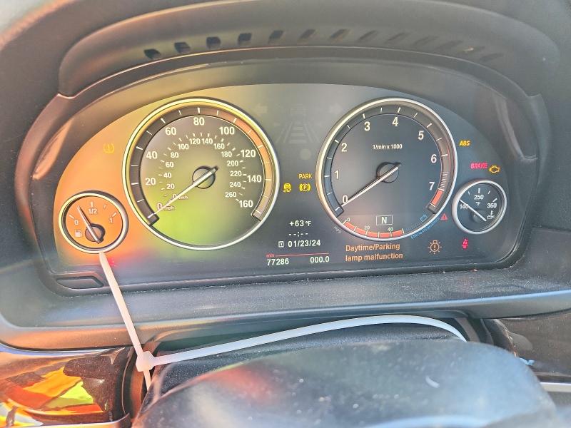 Photo 9 from auction – 2012 BMW 550 with VIN WBAFR9C58CDX79184