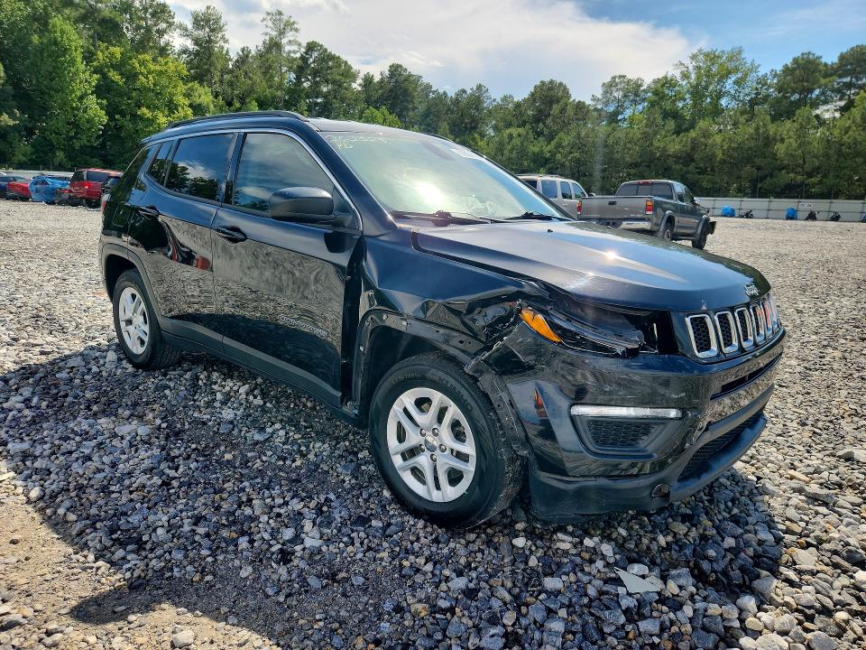 Photo 4 from auction – 2020 JEEP COMPASS with VIN 3C4NJCAB5LT169796