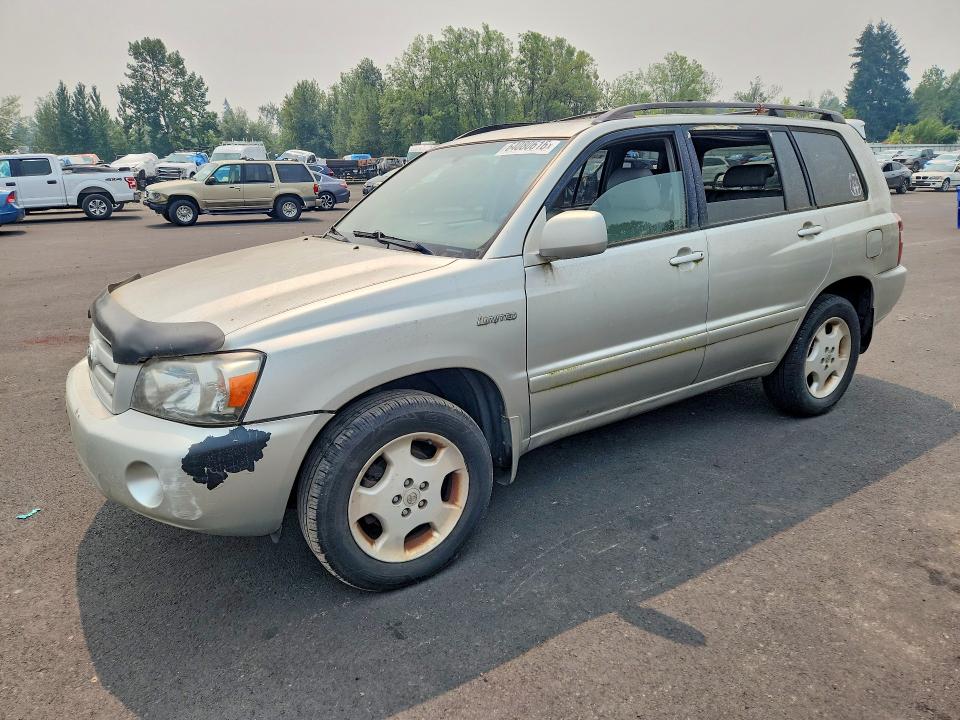 TOYOTA HIGHLANDER 2006 with VIN JTEEP21A560142496 - Photo from auction