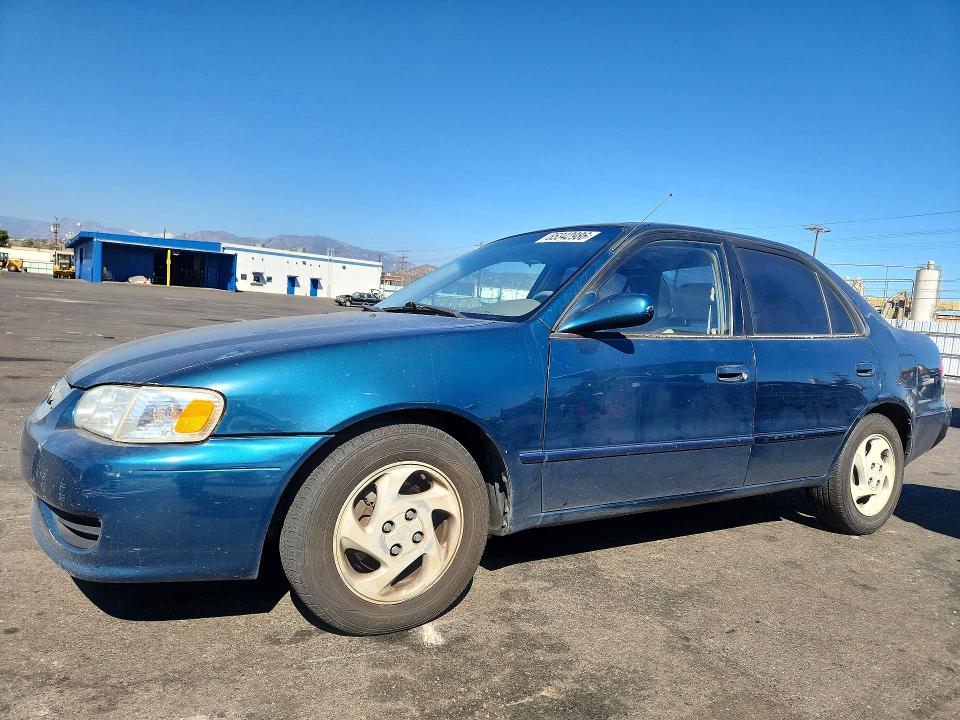 TOYOTA COROLLA 2001 with VIN 1NXBR12E11Z505953 - Photo from auction