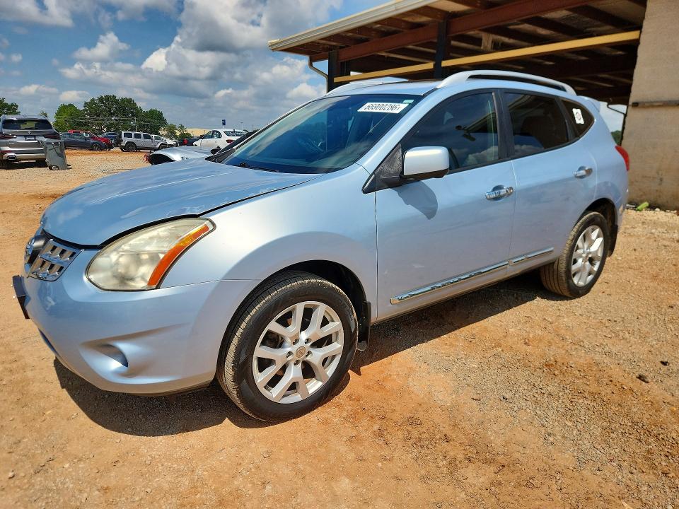 NISSAN ROGUE 2012 with VIN JN8AS5MT7CW303220 - Photo from auction