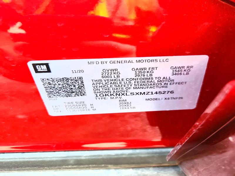 Photo 14 from auction – 2021 GMC ACADIA with VIN 1GKKNXLSXMZ145276