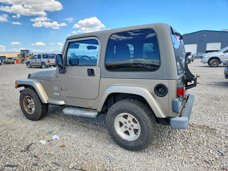 Photo 2 from auction – 2004 JEEP WRANGLER / TJ with VIN 1J4FA59S54P738649