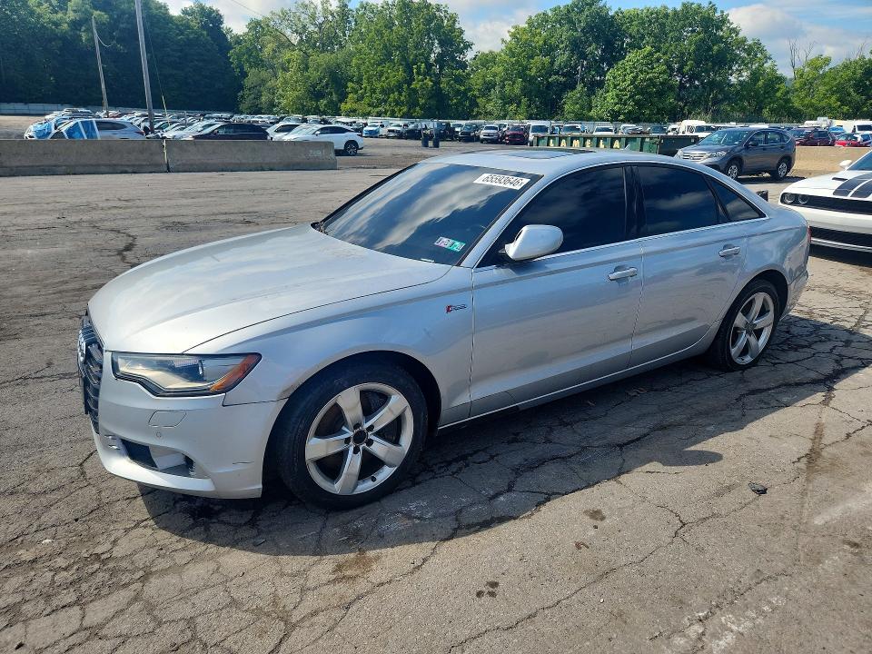 AUDI A6 2012 with VIN WAUGGAFC7CN061870 - Photo from auction