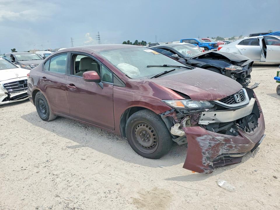 Photo 4 from auction – 2013 HONDA CIVIC with VIN 2HGFB2F53DH529867