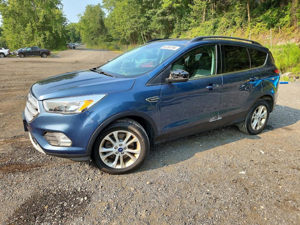 FORD ESCAPE 2018 with VIN 1FMCU9GD8JUC61719 - Photo from auction