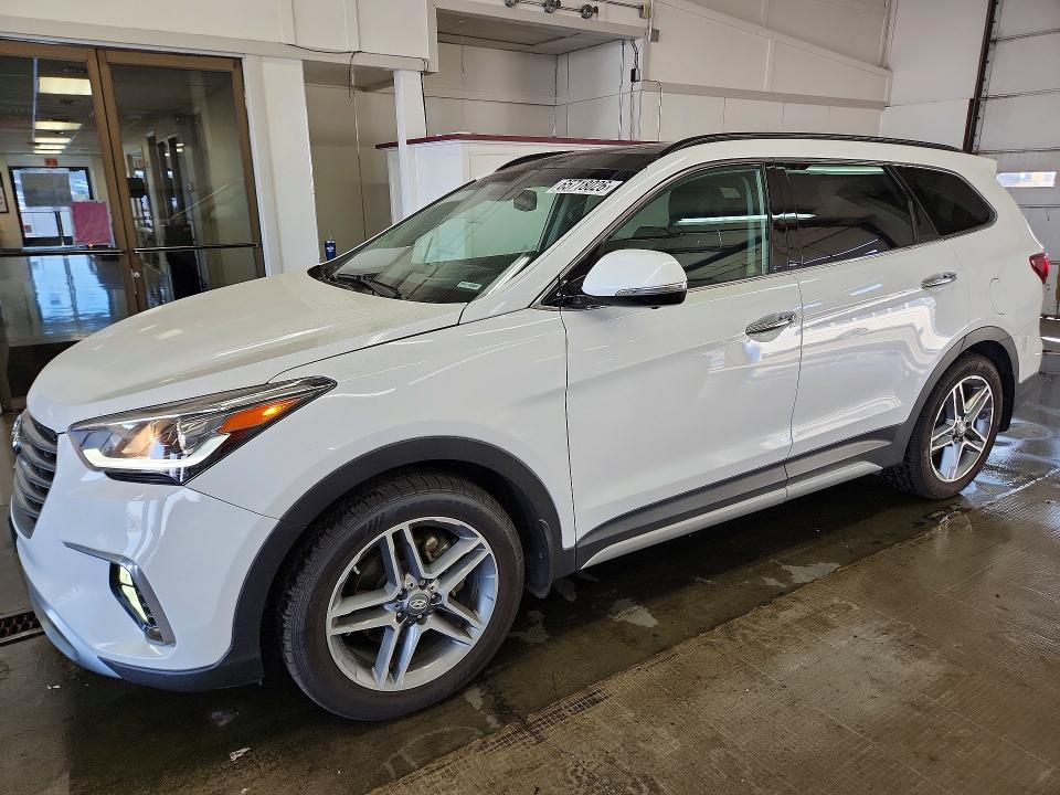 HYUNDAI SANTA FE 2017 with VIN KM8SRDHF0HU196262 - Photo from auction