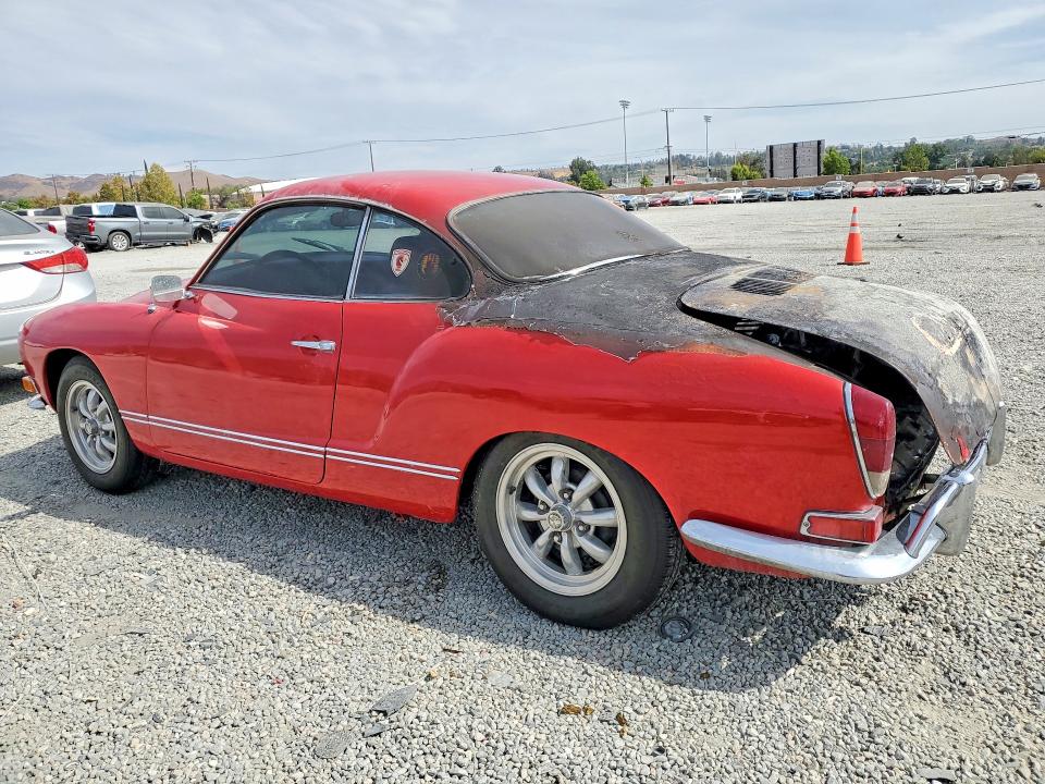 Photo 2 from auction – 1970 VOLKSWAGEN KARMANN GHIA with VIN 1402204899