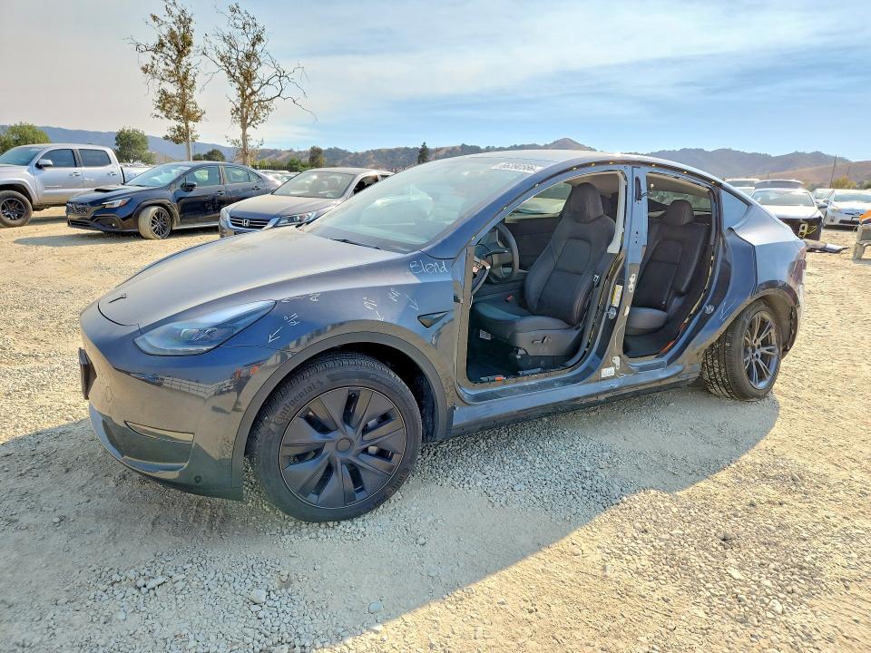 TESLA MODEL Y 2025 with VIN 7SAYGDED3SF317702 - Photo from auction
