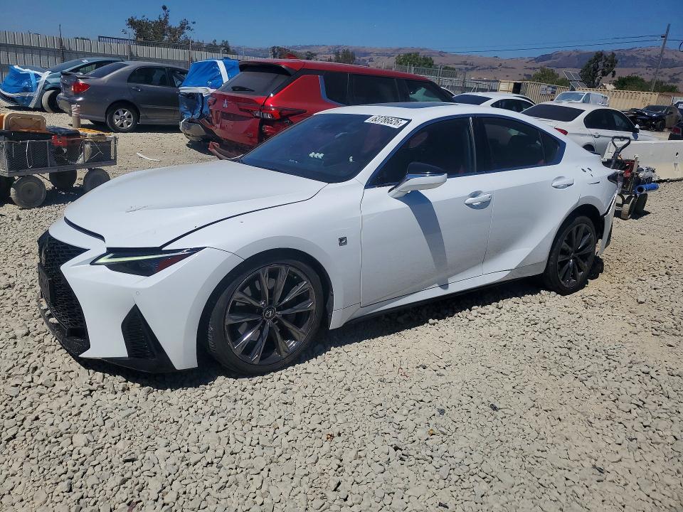 LEXUS IS 350 2023 with VIN JTHGZ1B23P5066823 - Photo from auction