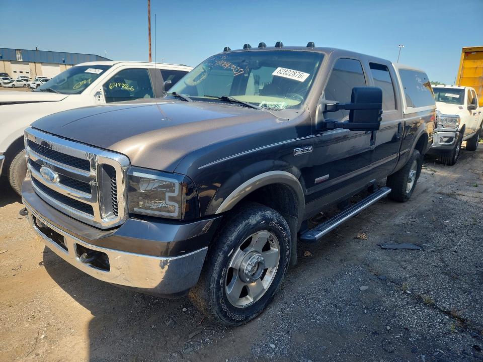 FORD F350 2007 with VIN 1FTWW31PX7EA70351 - Photo from auction