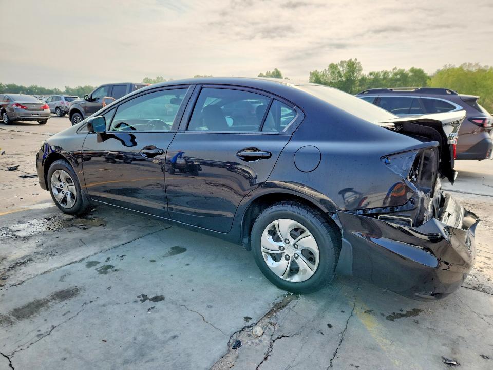 Photo 2 from auction – 2014 HONDA CIVIC with VIN 19XFB2F52EE031963