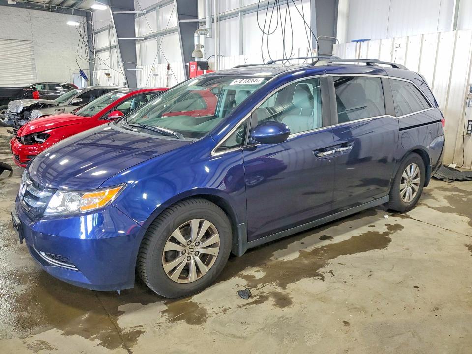 HONDA ODYSSEY 2015 with VIN 5FNRL5H61FB055510 - Photo from auction