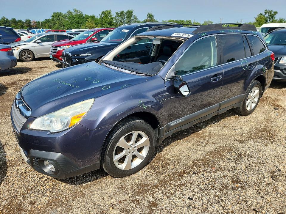 SUBARU OUTBACK 2014 with VIN 4S4BRCLC7E3209789 - Photo from auction