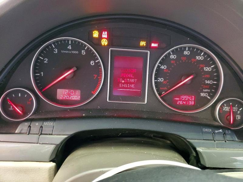 Photo 9 from auction – 2003 AUDI A4 with VIN WAULC68E73A214759