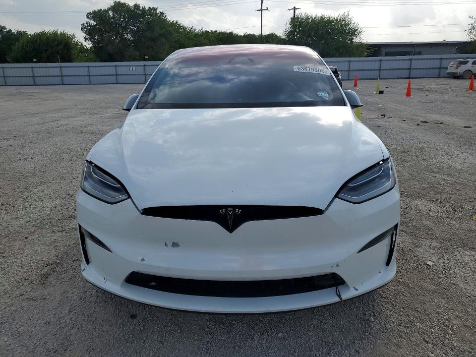 Photo 5 from auction – 2022 TESLA MODEL X with VIN 7SAXCBE50NF329007