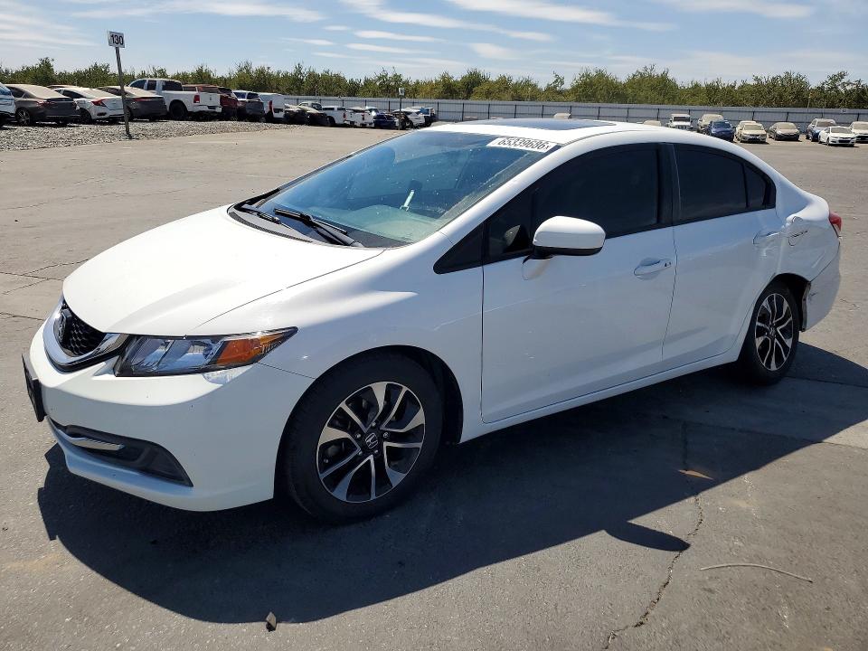 HONDA CIVIC 2015 with VIN 19XFB2F84FE210470 - Photo from auction