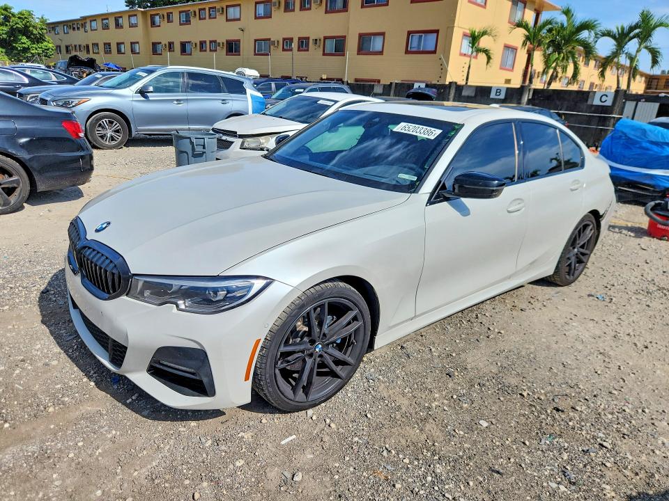 BMW 330XI 2021 with VIN 3MW5R7J07M8C00921 - Photo from auction