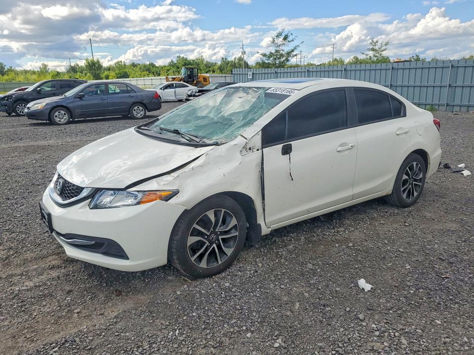HONDA CIVIC 2015 with VIN 2HGFB2F54FH025346 - Photo from auction