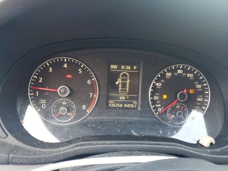 Photo 9 from auction – 2012 VOLKSWAGEN PASSAT with VIN 1VWBH7A33CC034954