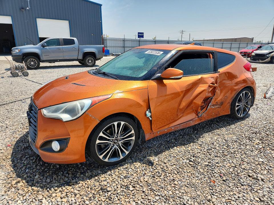 HYUNDAI VELOSTER 2016 with VIN KMHTC6AE3GU299306 - Photo from auction