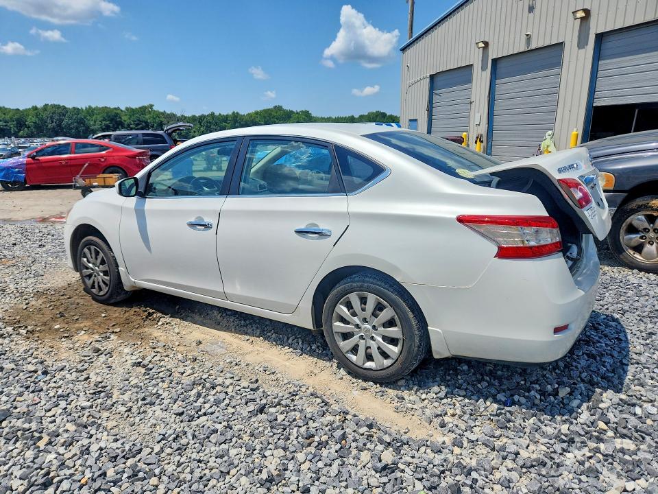 Photo 2 from auction – 2014 NISSAN SENTRA with VIN 3N1AB7AP0EL622954