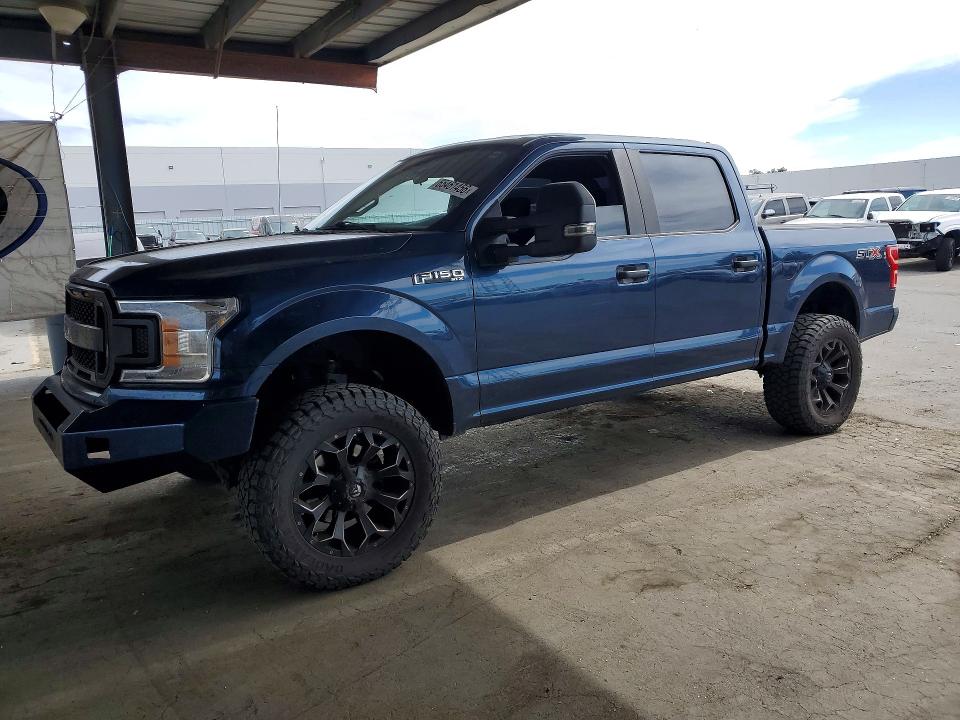 FORD F150 2018 with VIN 1FTEW1CP2JKC03870 - Photo from auction