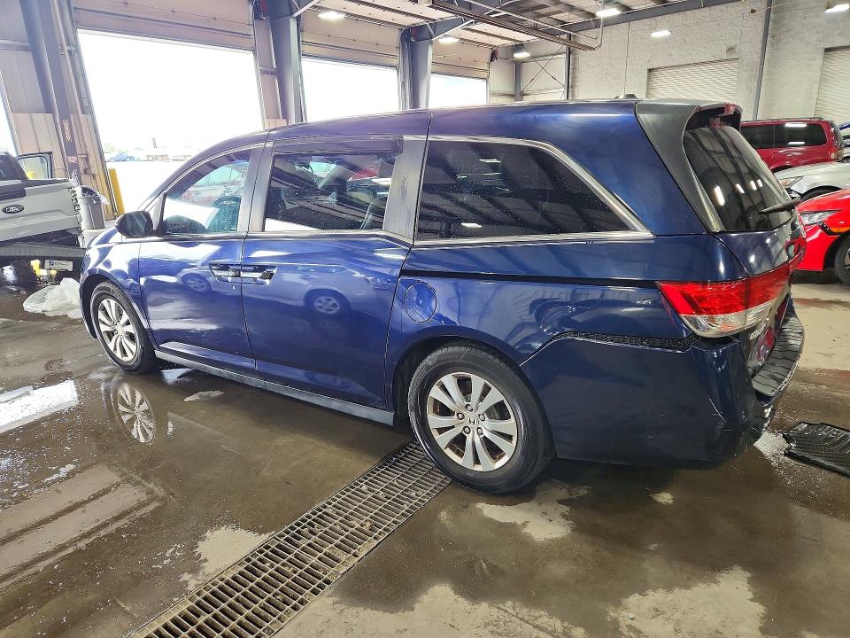Photo 2 from auction – 2017 HONDA ODYSSEY with VIN 5FNRL5H69HB004551