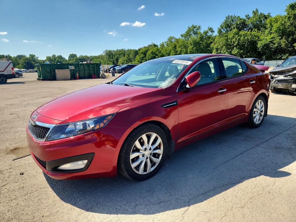 KIA OPTIMA 2013 with VIN 5XXGN4A78DG243563 - Photo from auction