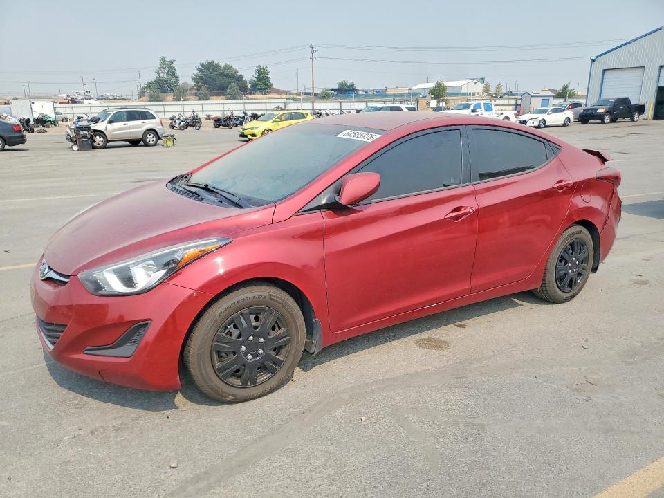 Photo 1 from auction – 2016 HYUNDAI ELANTRA with VIN 5NPDH4AE4GH789147